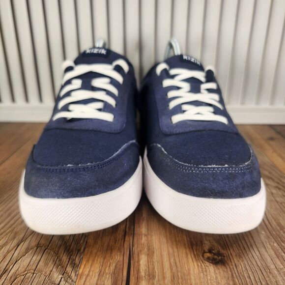 Stylish Navy Women's Athletic Sneakers - Picture 2 of 10